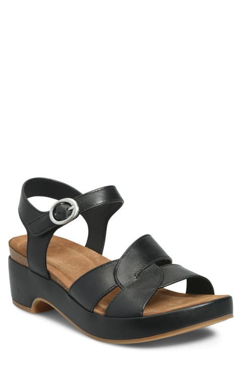 Capri Ankle Strap Platform Sandal (Women)