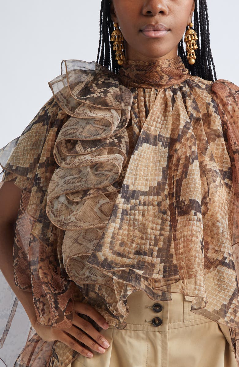 Zimmermann Whimsy Chandelier Earrings, Alternate, color, 