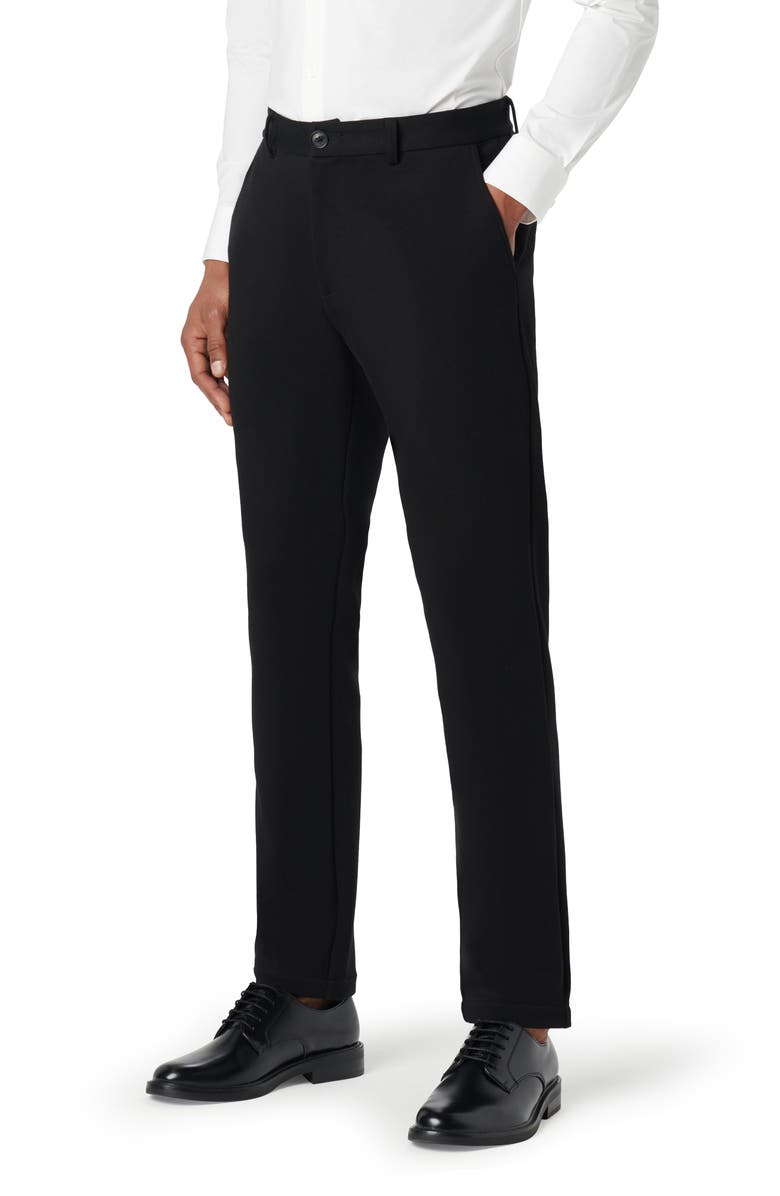 Bugatchi Soft Touch Dress Pants, Main, color,