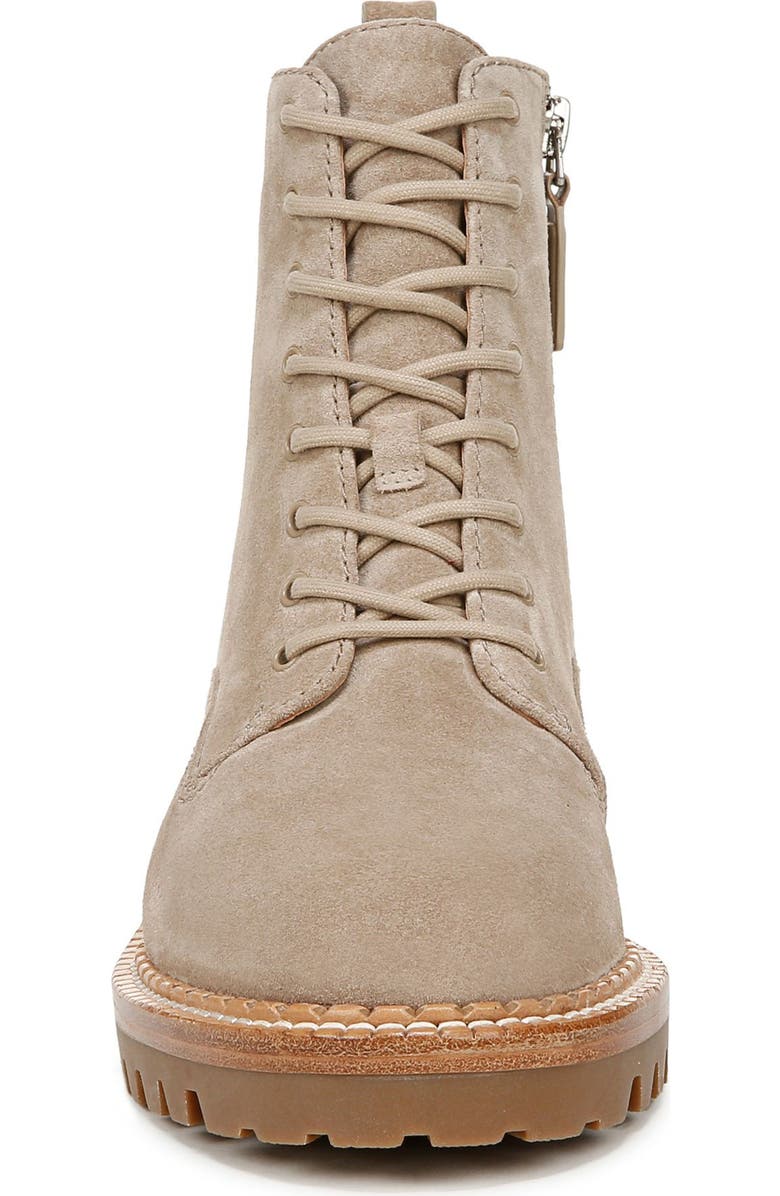 Vince Cabria Lug Water Resistant Lace-Up Boot, Alternate, color, Dark Clay