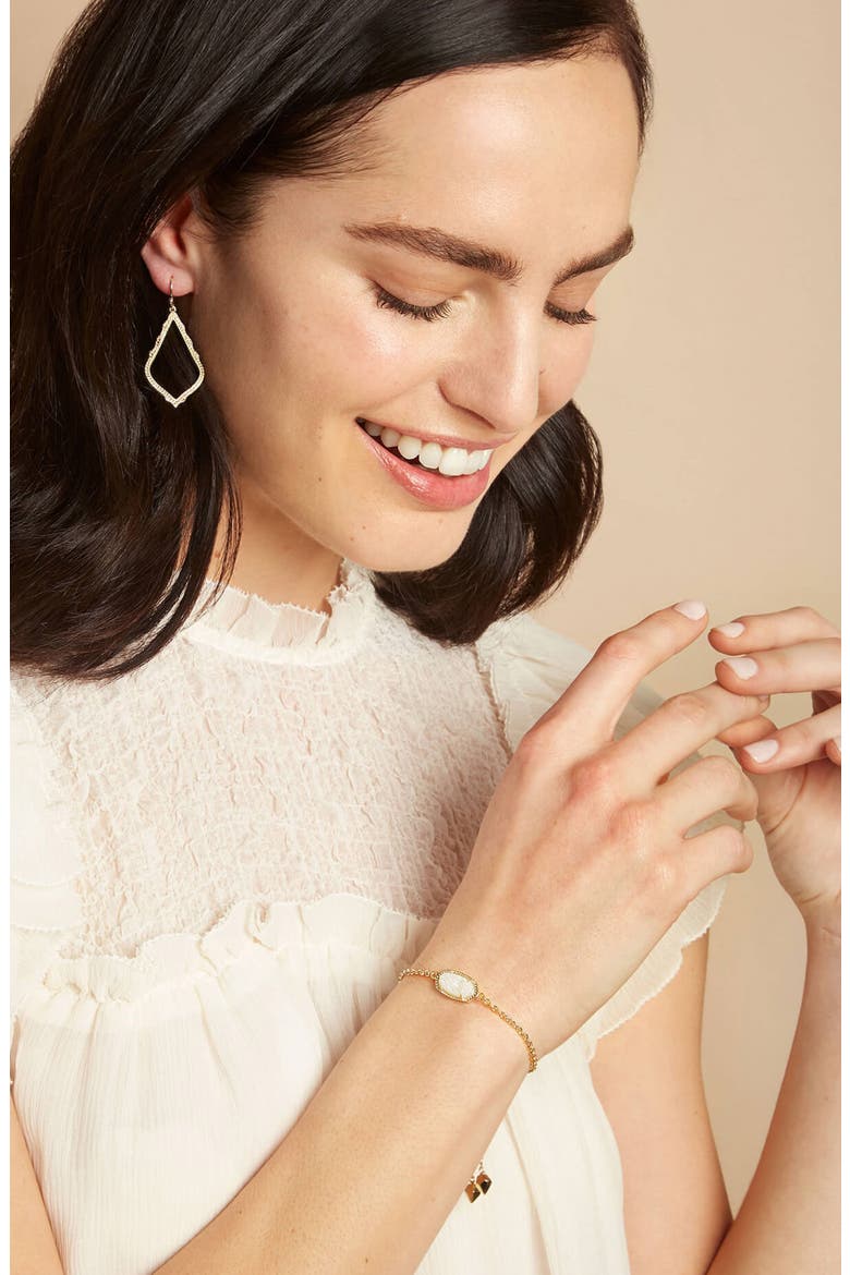 Elaina Bracelet, Alternate, color, ROSE QUARTZ/ GOLD