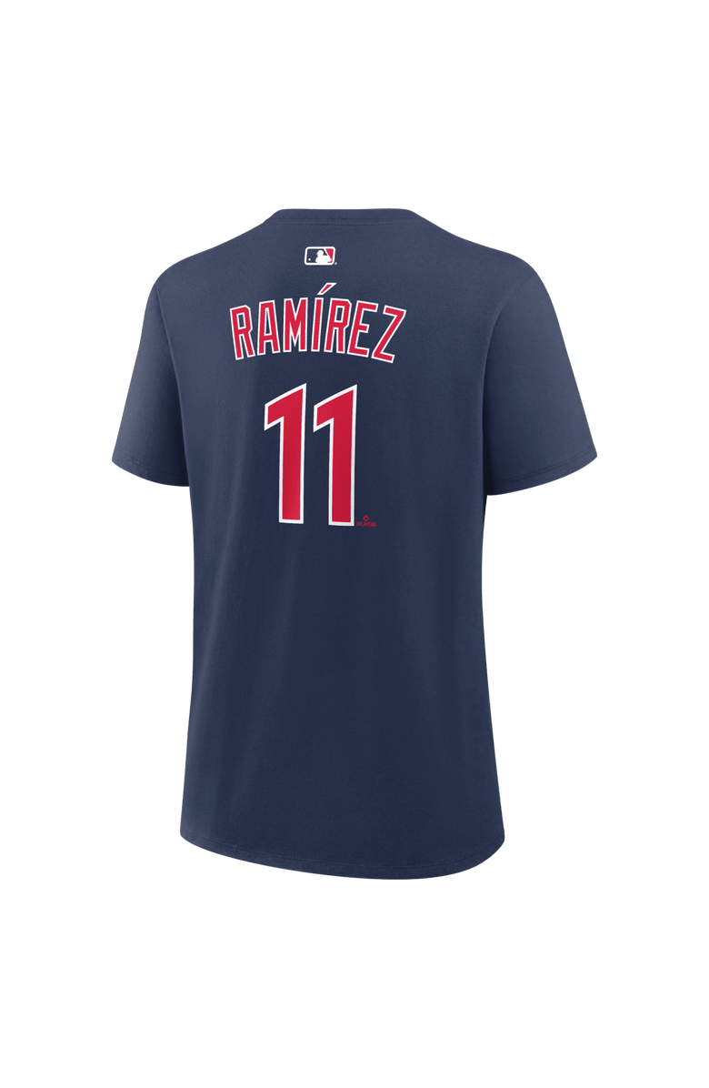 Nike Women's Nike José Ramírez Navy Cleveland Guardians Name & Number T-Shirt, Alternate, color, Navy