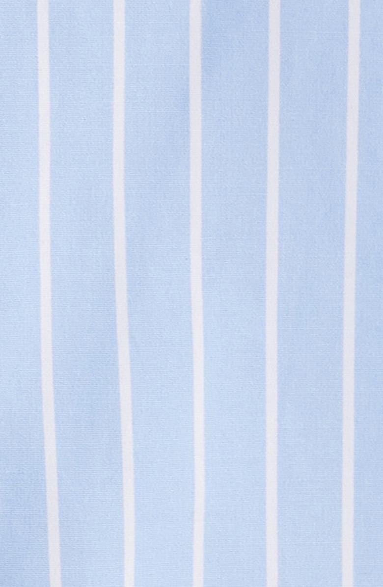 FRAME The Stripe Cotton Sailor Button-Up Shirt, Alternate, color, Oxford Blue Multi