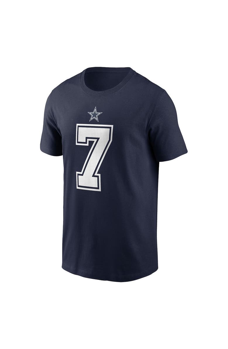Nike Men's Nike Trevon Diggs  Navy Dallas Cowboys  Player Name & Number T-Shirt, Alternate, color, Navy