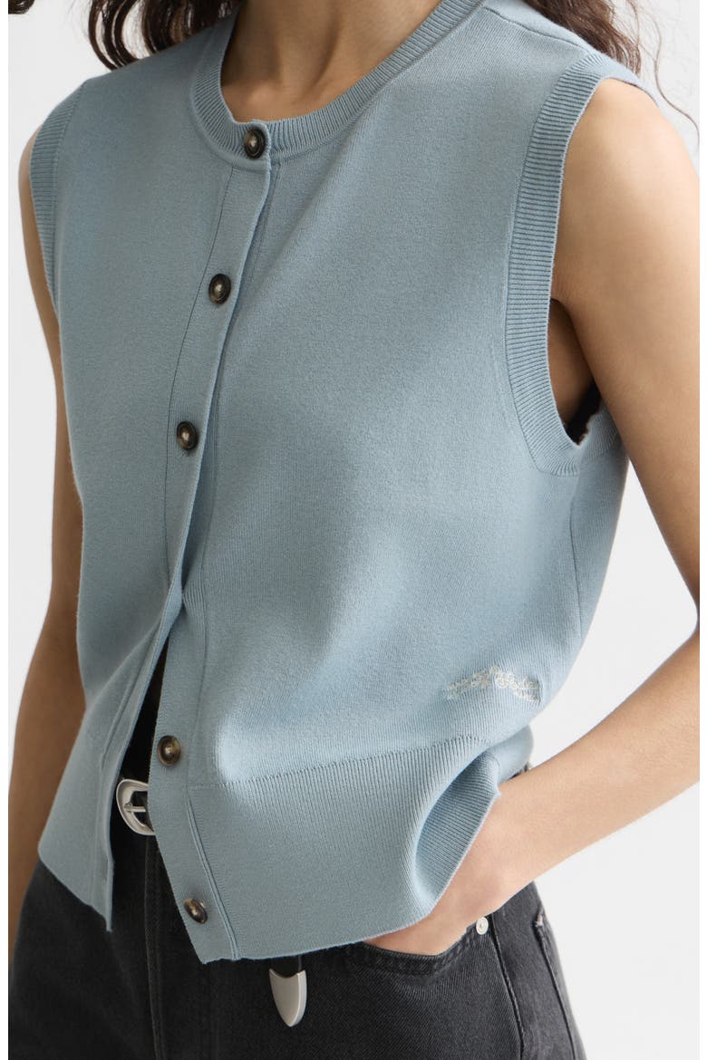 Relaxed Sweater Vest, Alternate, color, ARONA