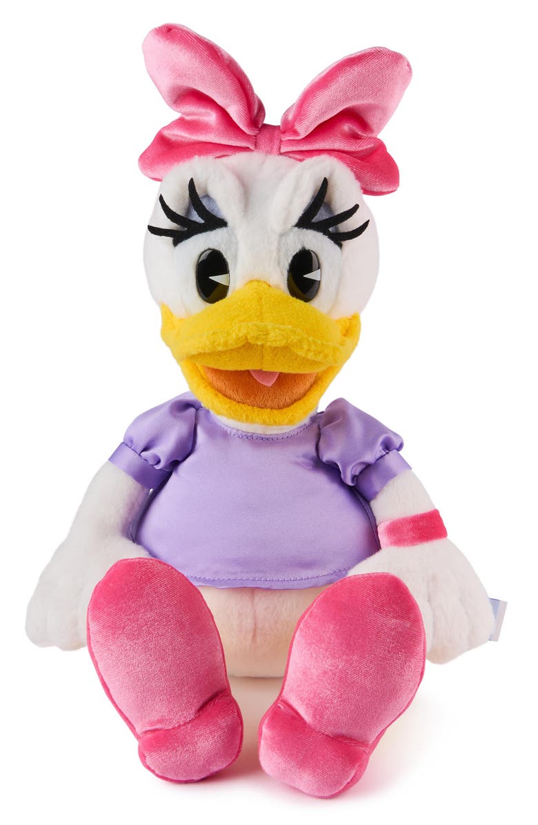 Gund x Disney Daisy Duck Stuffed Toy, Main, color, White Multi