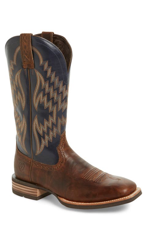 'Tycoon' Nine-Row Stitch Cowboy Boot (Men)