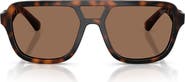 Burberry 128mm Pilot Sunglasses