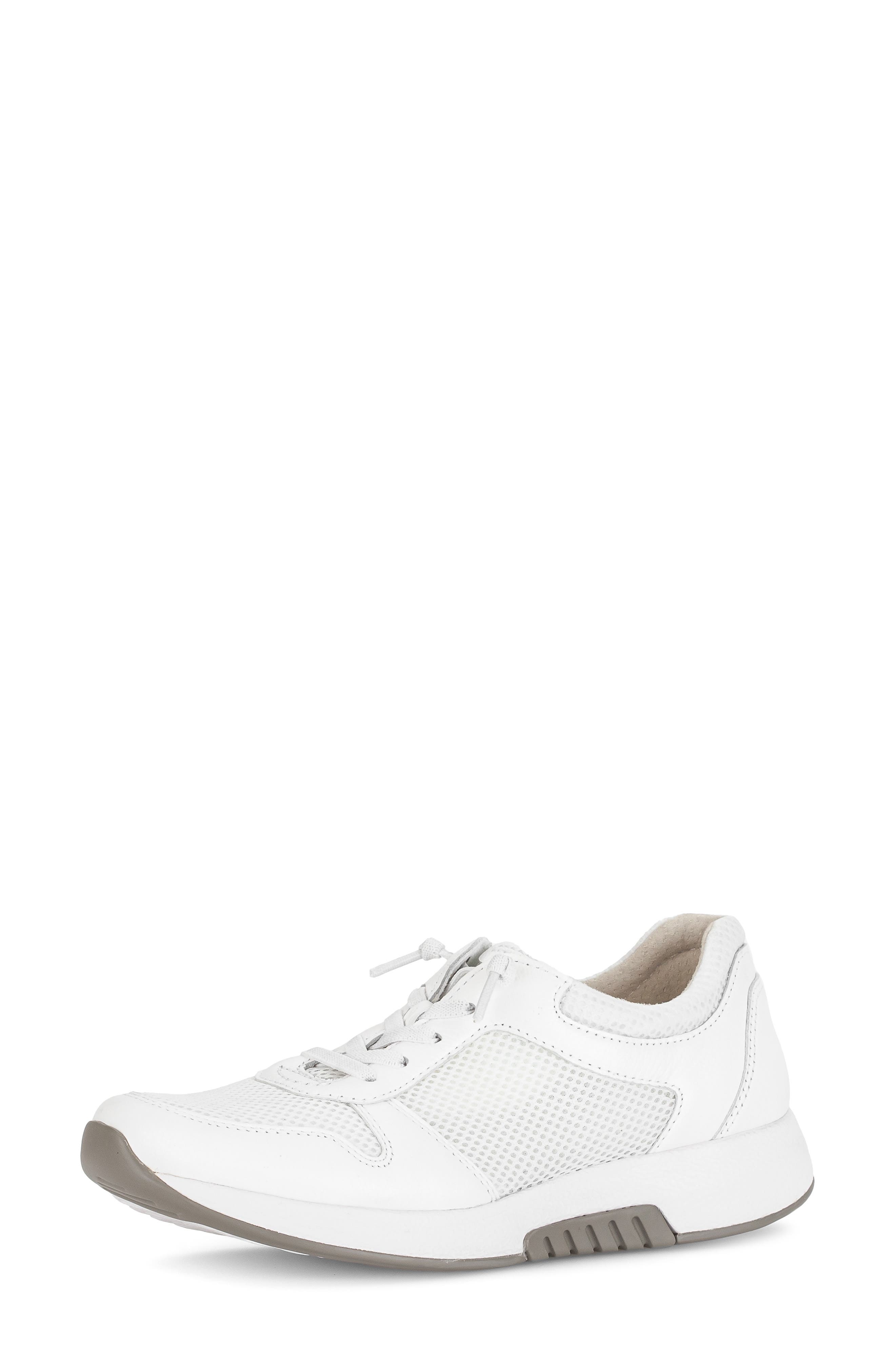 Gabor Mixed Media Sneaker, Main, color, 