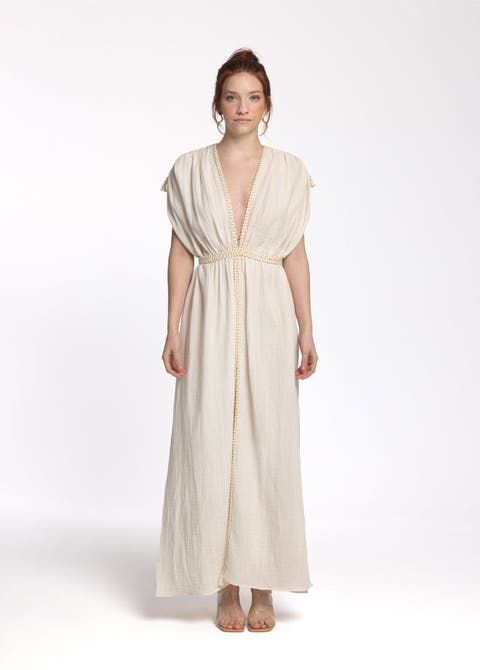 Helen 100% Cotton Maxi Dress