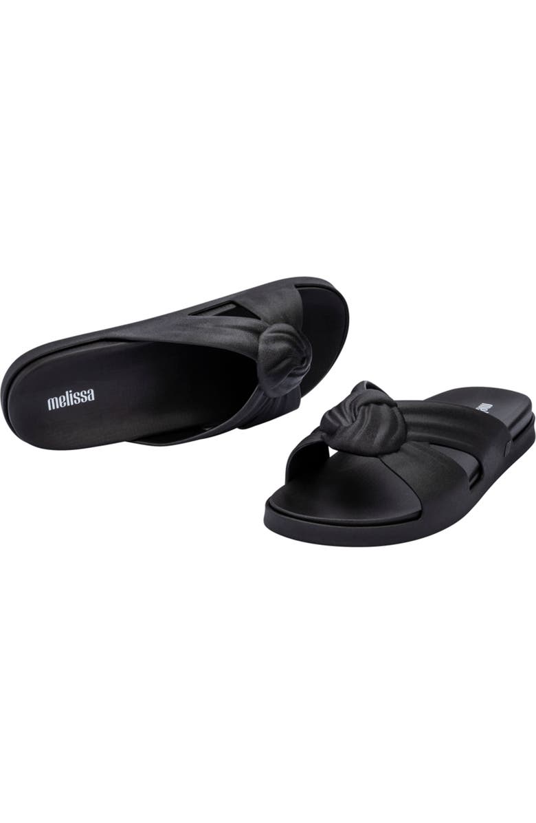 Melissa Plush Knotted Slide Sandal, Alternate, color,