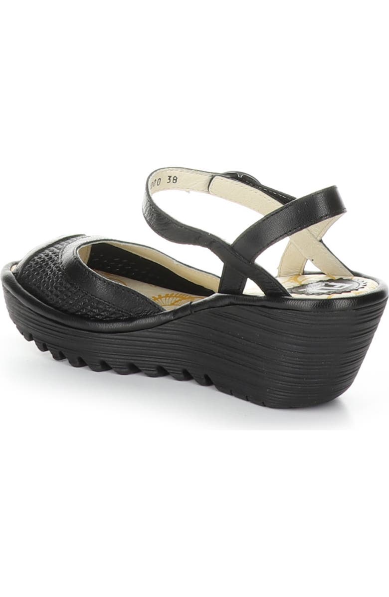 Fly London Yans Wedge Sandal, Alternate, color,