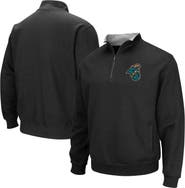 COLOSSEUM Men's Colosseum Black Coastal Carolina Chanticleers Tortugas Quarter-Zip Sweatshirt