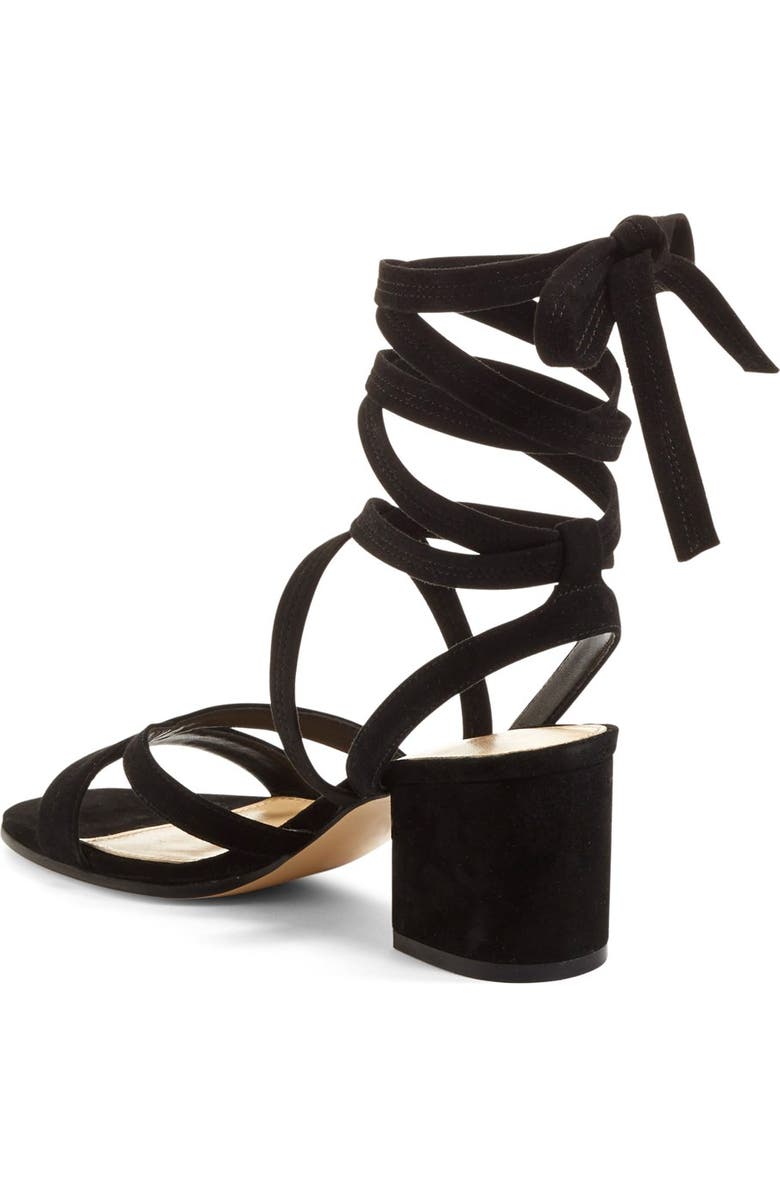 Ivanka Trump 'Ellyn' Lace-Up Sandal, Alternate, color,