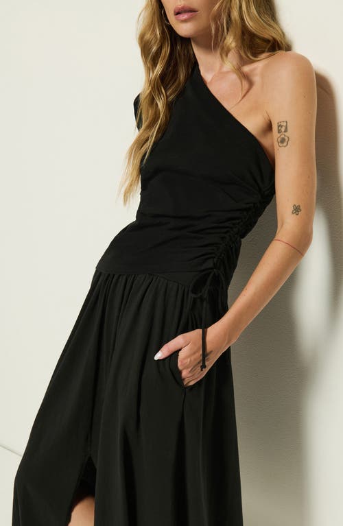 Nation Ltd Jaylen One-shoulder Cotton Top