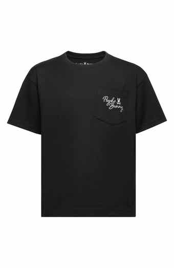 Psycho Bunny Kids' Embroidered Pima Cotton Pocket T-Shirt