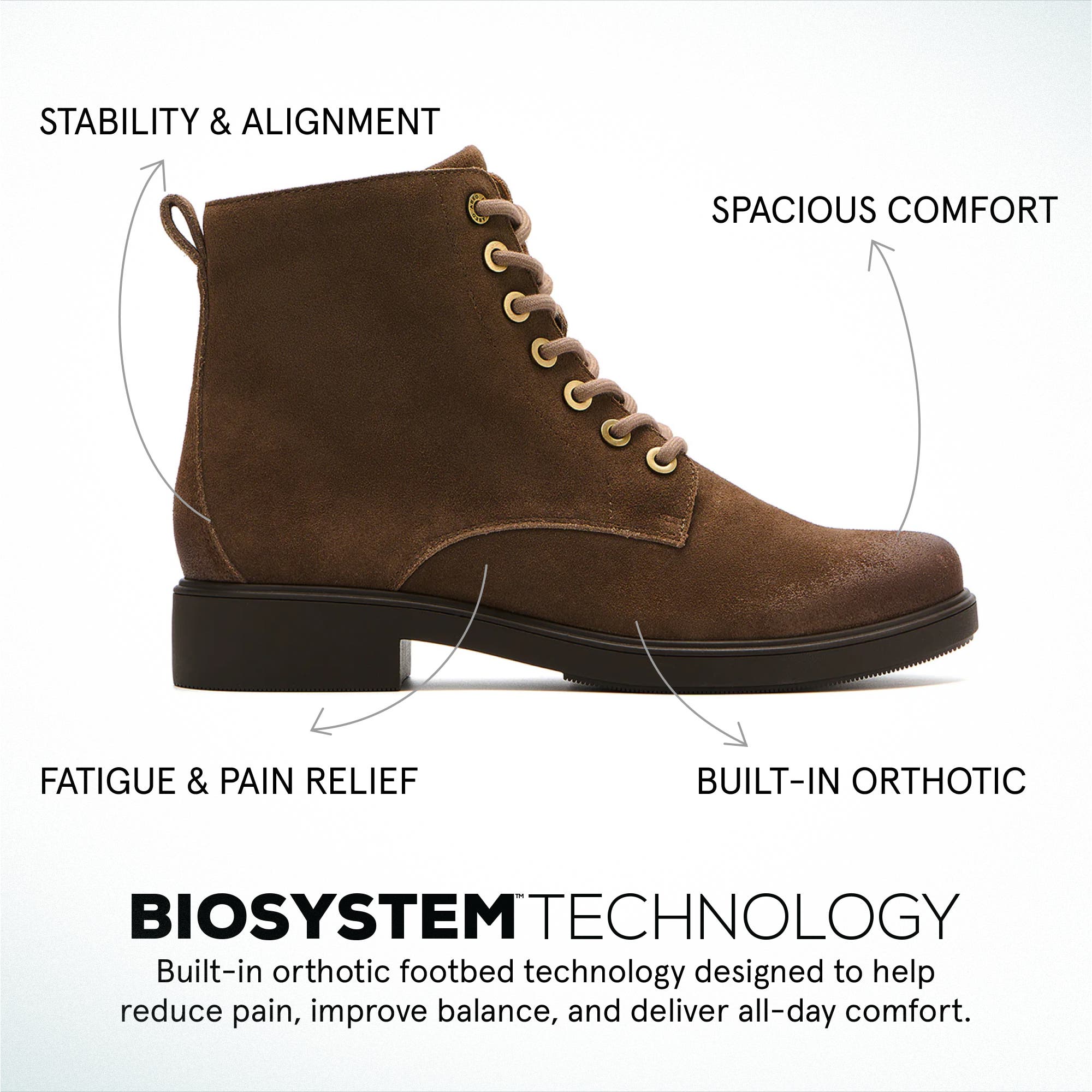 Compass Lace Boots, Alternate, color, Dark Taupe Suede