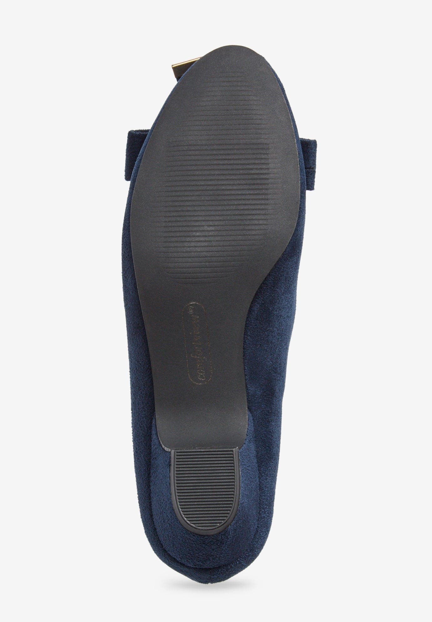 The Flynn Slip On Pump, Alternate, color, NAVY