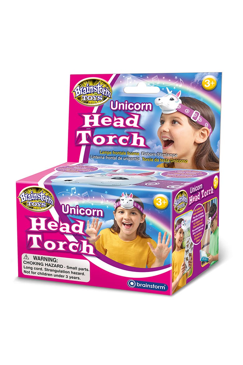 Unicorn Head Flashlight with Light and Sound, Main, color, Multicolored