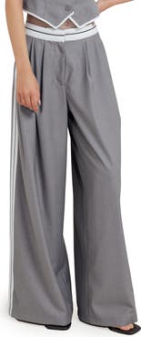 FREEMARKET Side Stripe Wide Leg Pants