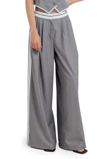 FREEMARKET Side Stripe Wide Leg Pants