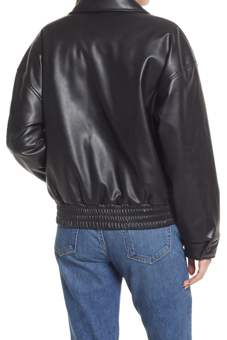 Levi's® Retro Bomber Jacket, Alternate, color, BLACK