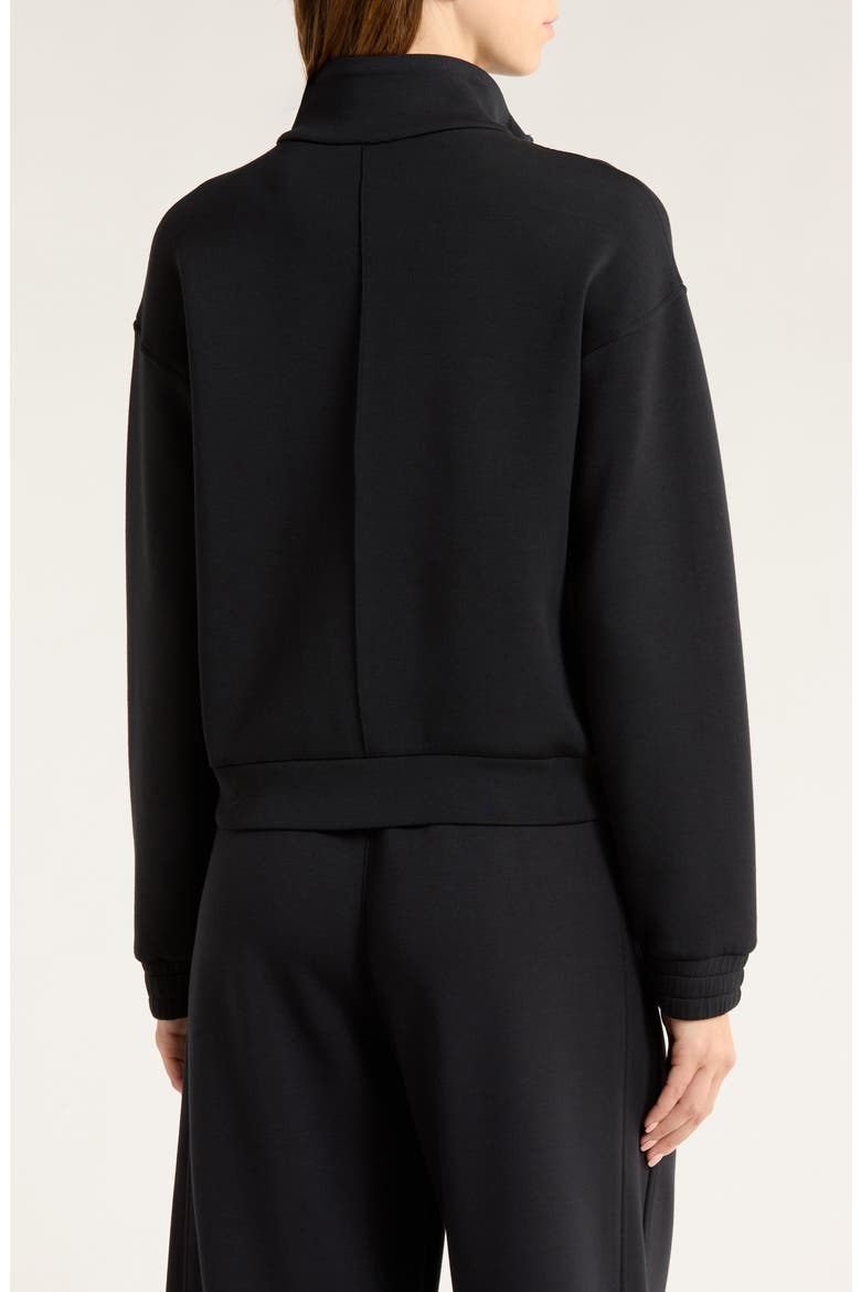 Brushed AirEssentials® Jacket, Alternate, color, VERY BLACK