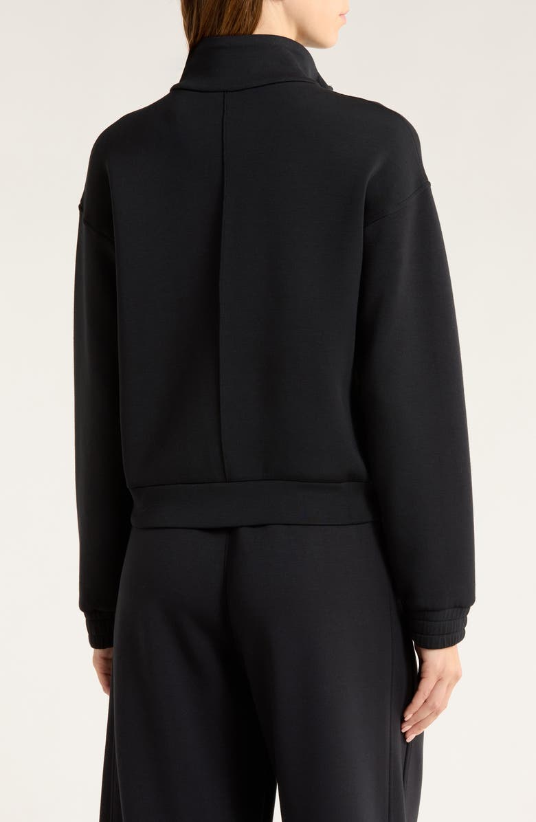 SPANX<sup>®</sup> Brushed AirEssentials<sup>®</sup> Jacket, Alternate, color, Very Black