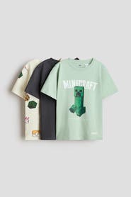 H&M 3-pack Printed T-shirts