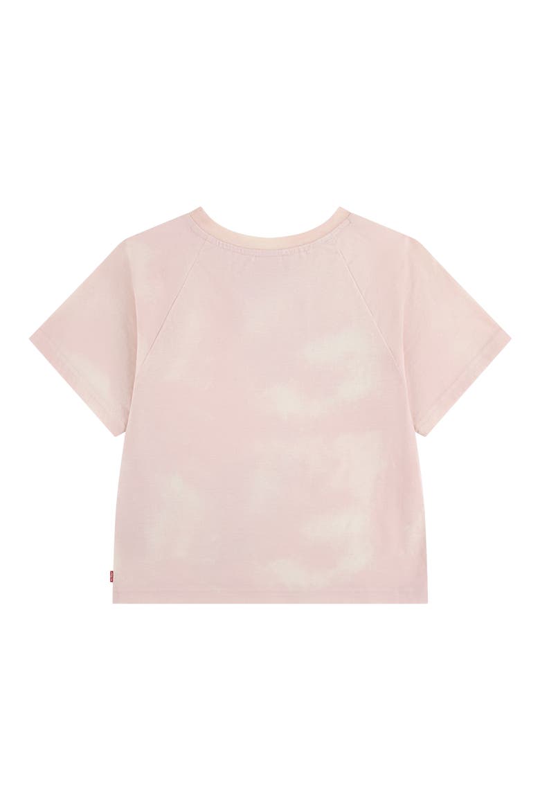 Kids' Raglan Oversized Short Sleeve Top, Alternate, color, CRYSTAL PINK