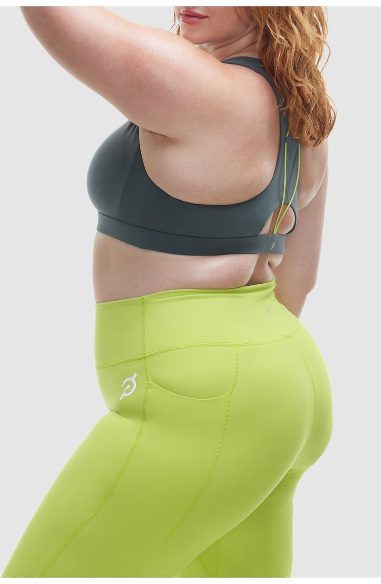 Peloton Cadent Bungee Sports Bra, Alternate, color, Urban Green