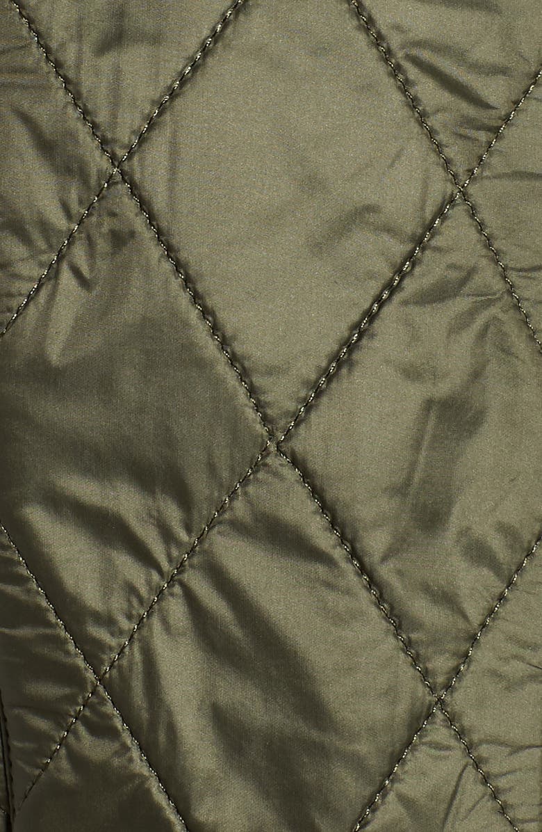 Barbour Cavalry Fleece Lined Vest, Alternate, color, Olive/Olive