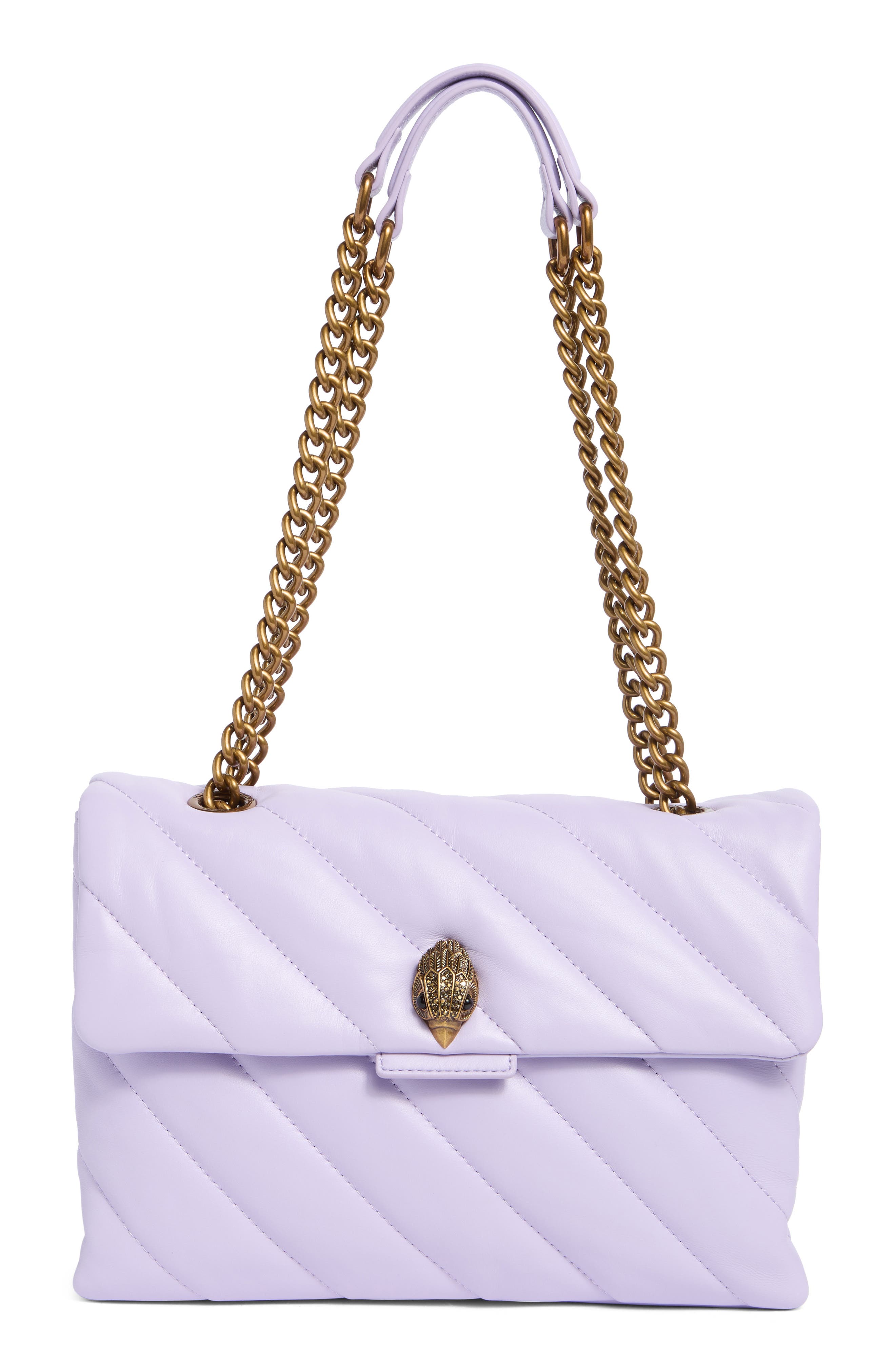 Kurt Geiger London Large Soho Quilted Leather Shoulder Bag