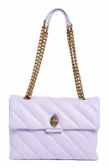 Kurt Geiger London Large Soho Quilted Leather Shoulder Bag