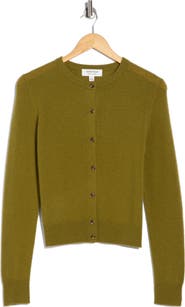 Nordstrom Crewneck Cashmere Cardigan