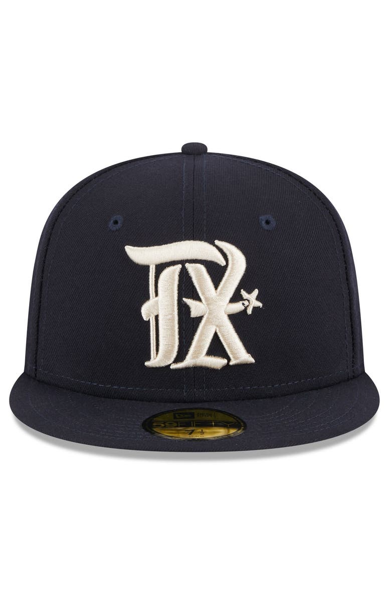 New Era Men's New Era Navy Texas Rangers 2023 City Connect 59FIFTY Fitted Hat, Alternate, color, Navy