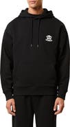 Reiss Conlin Embroidered Hoodie