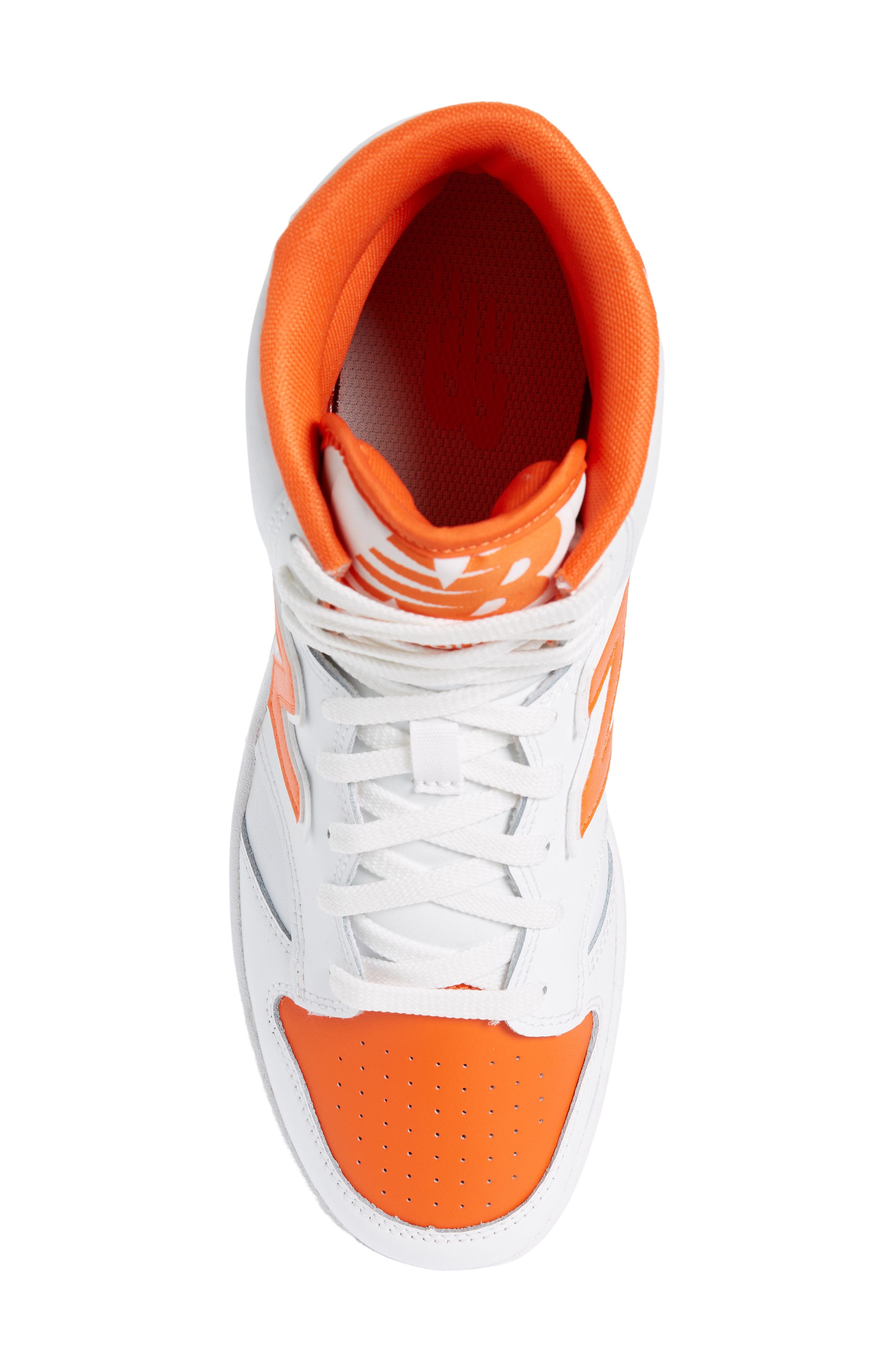 New Balance Gender Inclusive 480 High Top Basketball Sneaker, Alternate, color, 