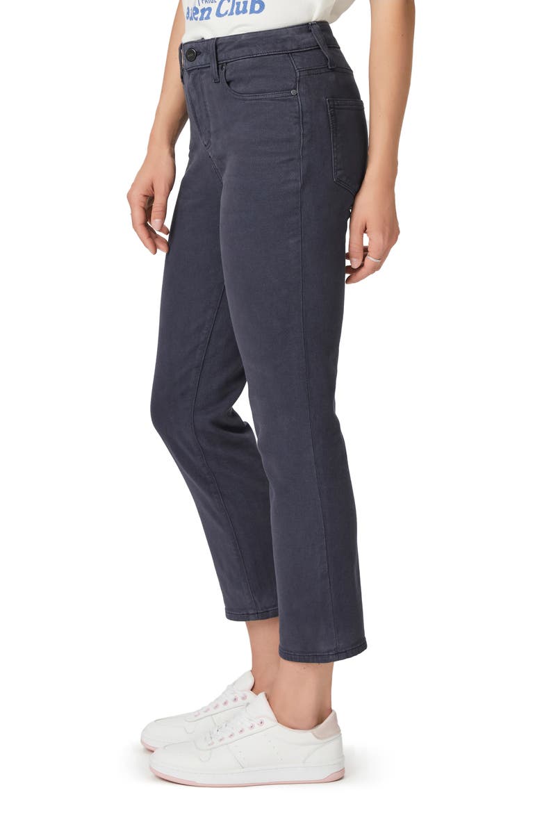Cindy High Waist Crop Slim Straight Leg Jeans, Alternate, color, VINTAGE NAVY HAZE