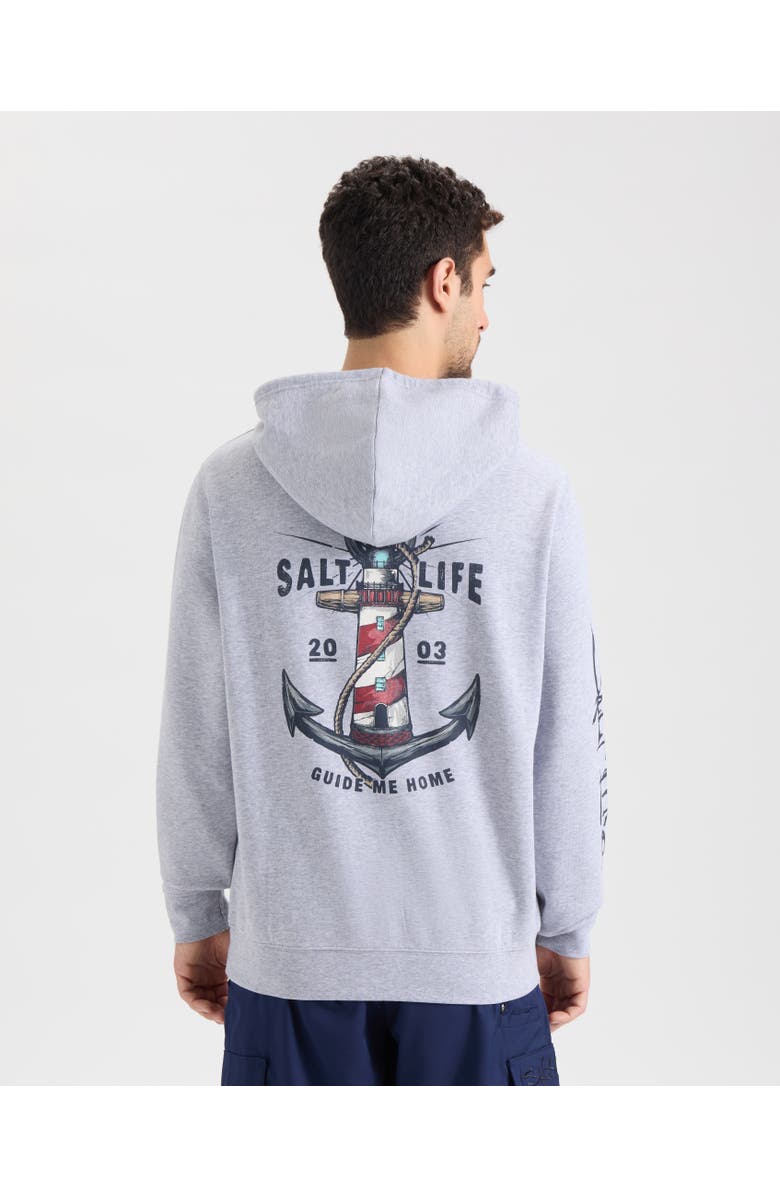 Salt Life Guide Me Home Hoodie, Alternate, color, Athletic Heather