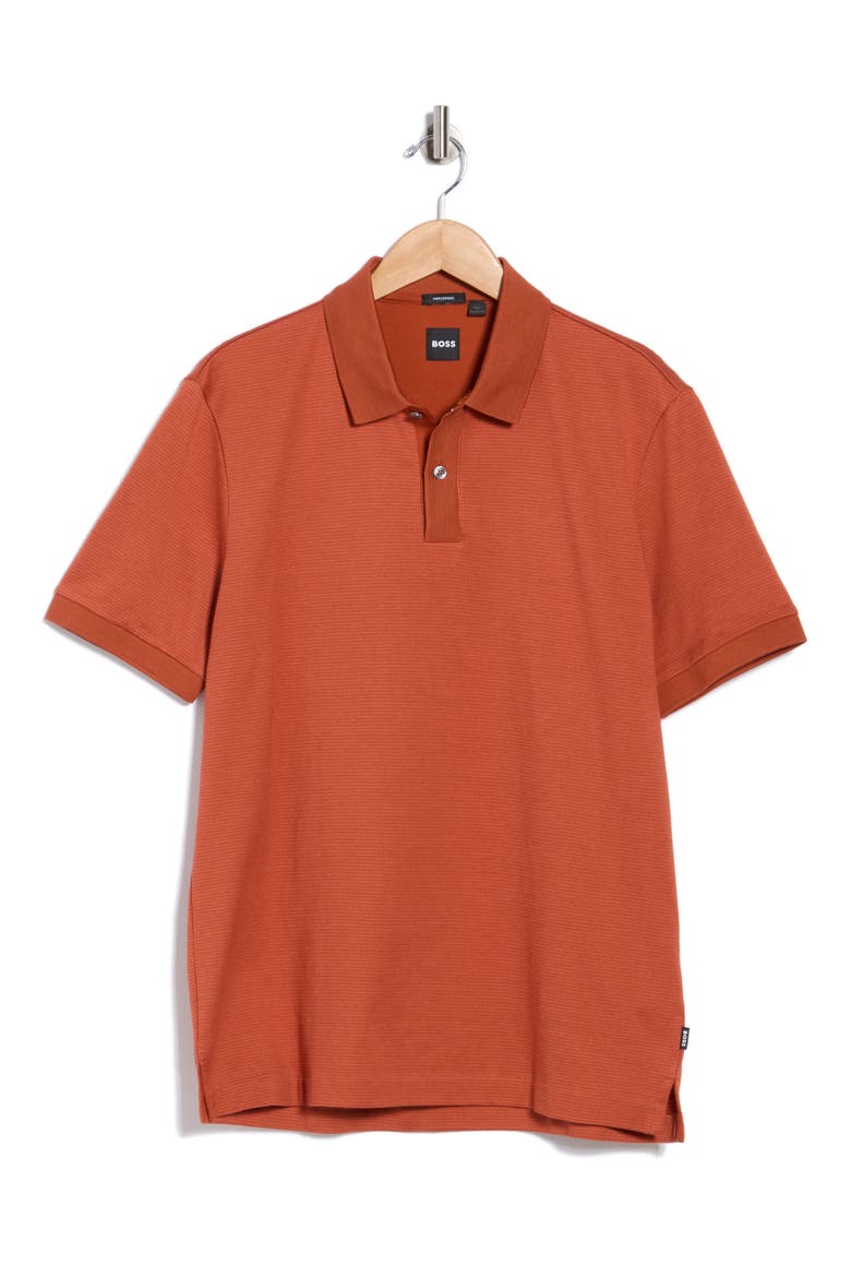 Parlay Piqué Cotton Polo, Alternate, color, DARK ORANGE