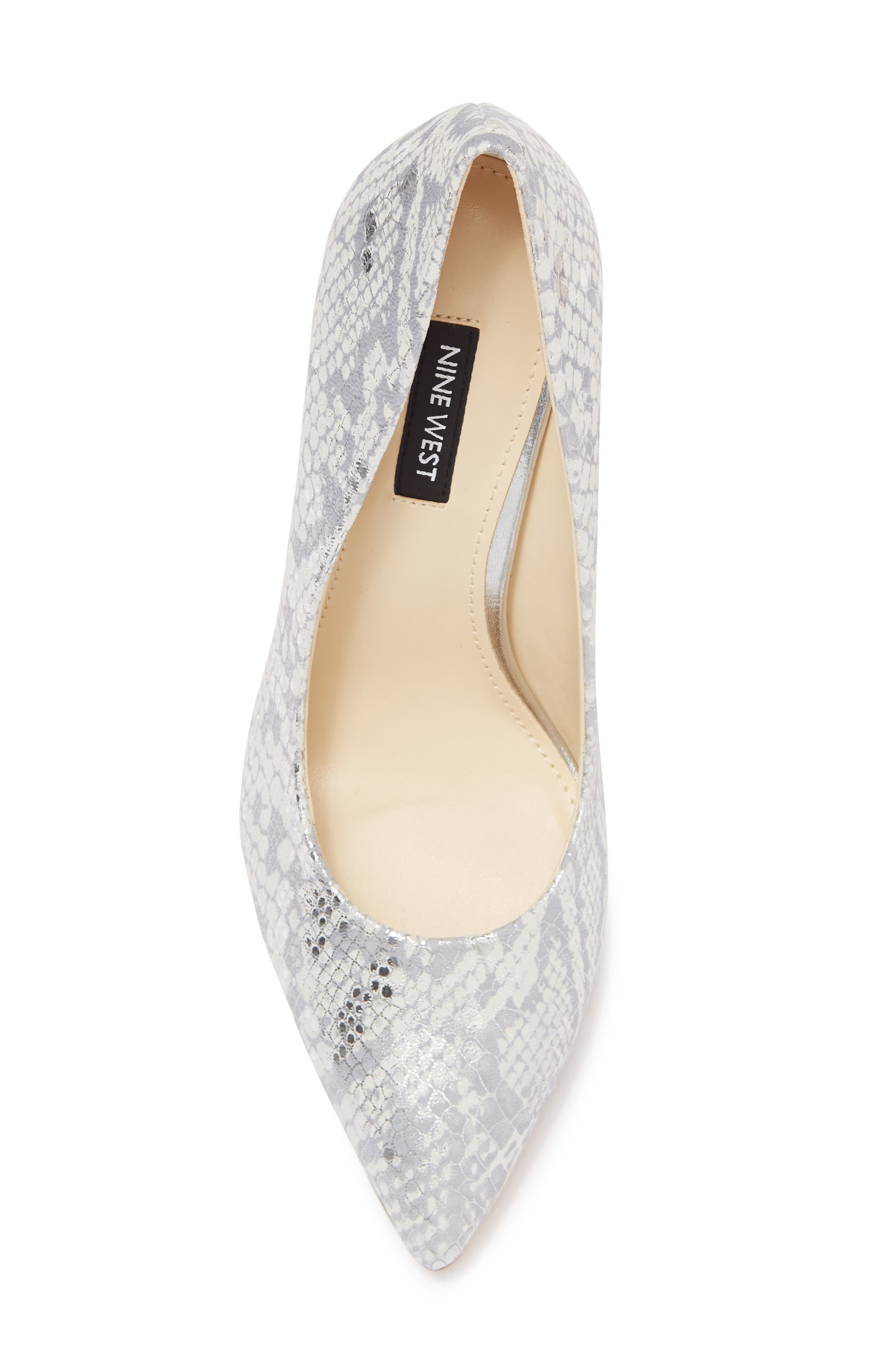 Nine West Flax Suede Pointed Toe Pump, Alternate, color, 