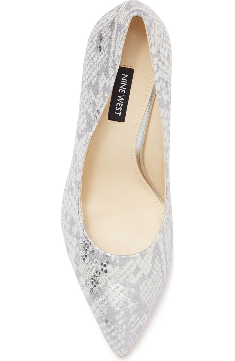 Nine West Flax Suede Pointed Toe Pump, Alternate, color,