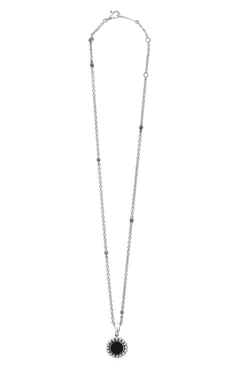 Maya Circle Pendant Necklace