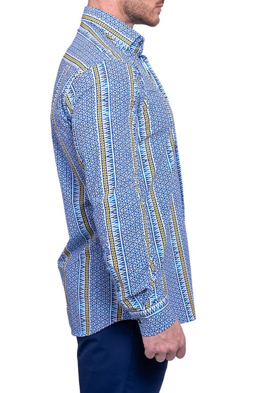 Maceoo Fibonacci Resistance Contemporary Fit Button-up Shirt