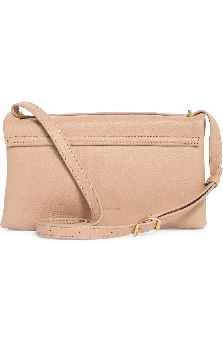 Rebecca Minkoff Megan Leather East/West Crossbody Bag, Alternate, color, Blushing