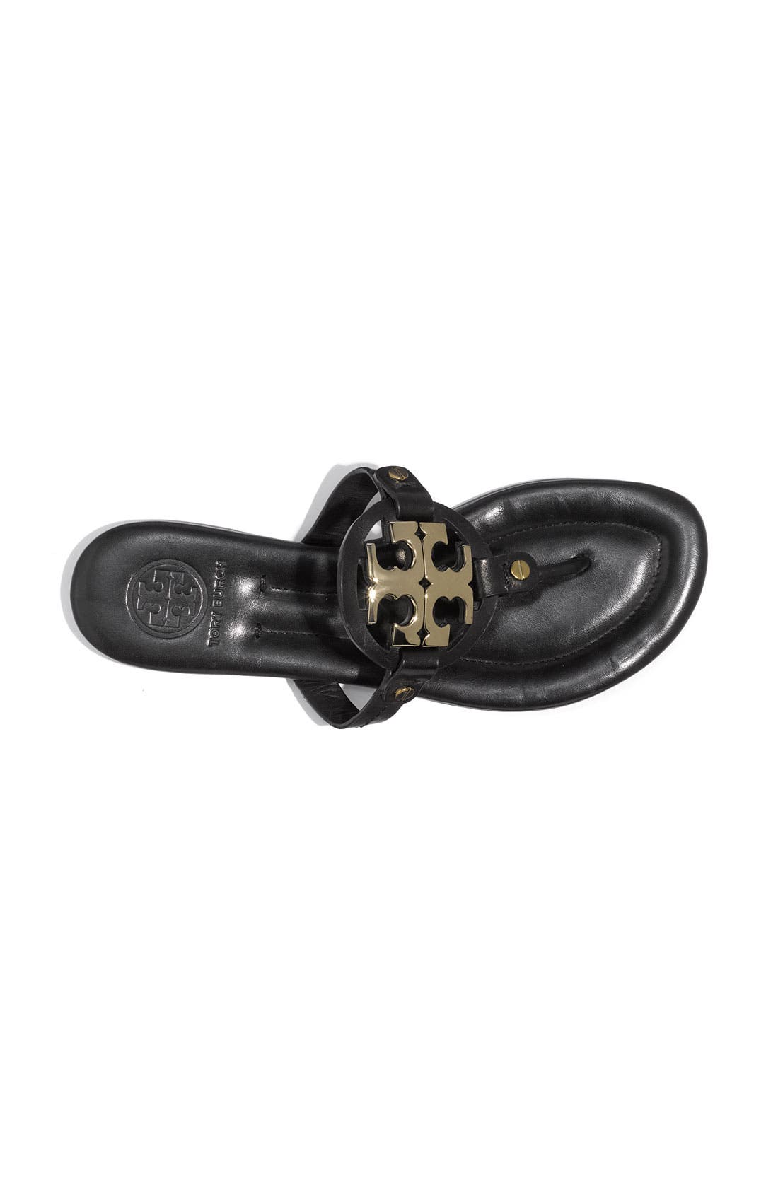 Tory Burch 'Miller 2' Logo Sandal, Alternate, color, 
