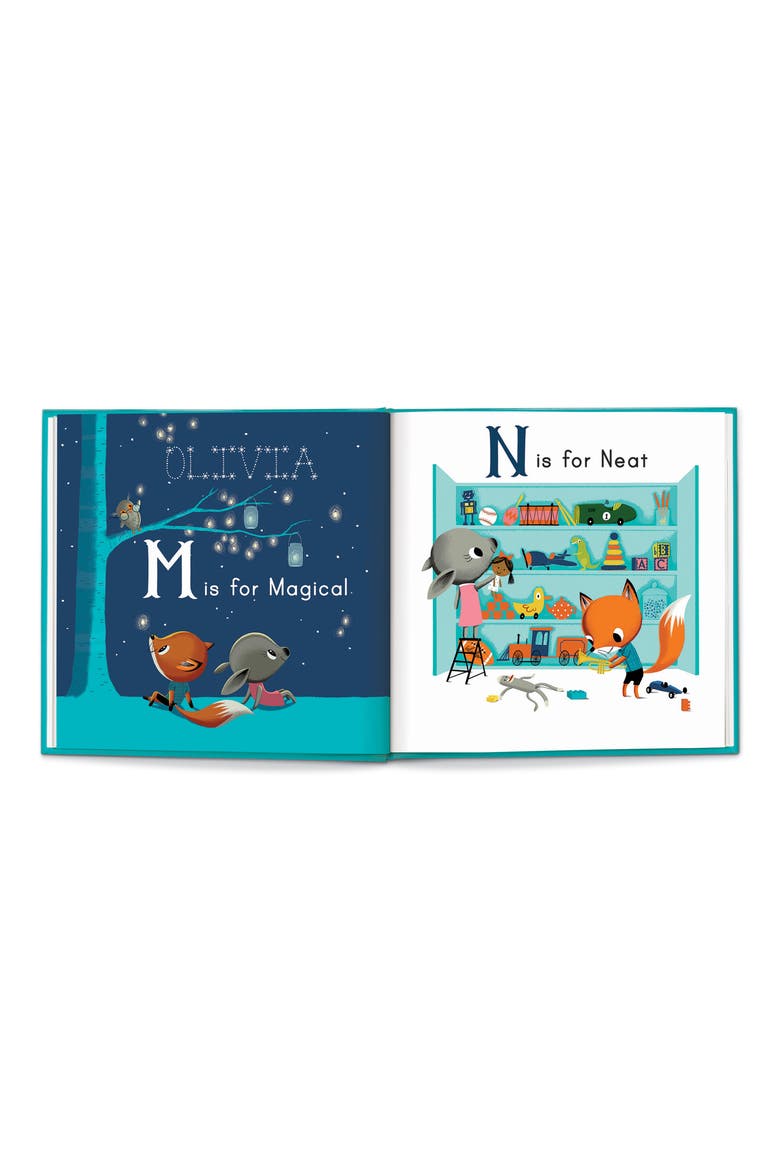 'M Is for Me' Personalized Book, Alternate, color, BOY TURQUOISE