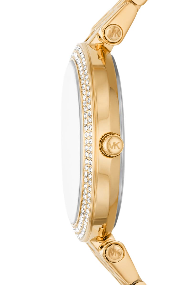 MICHAEL Michael Kors Darci Pavé Crystal Bracelet Watch, 33mm, Alternate, color,
