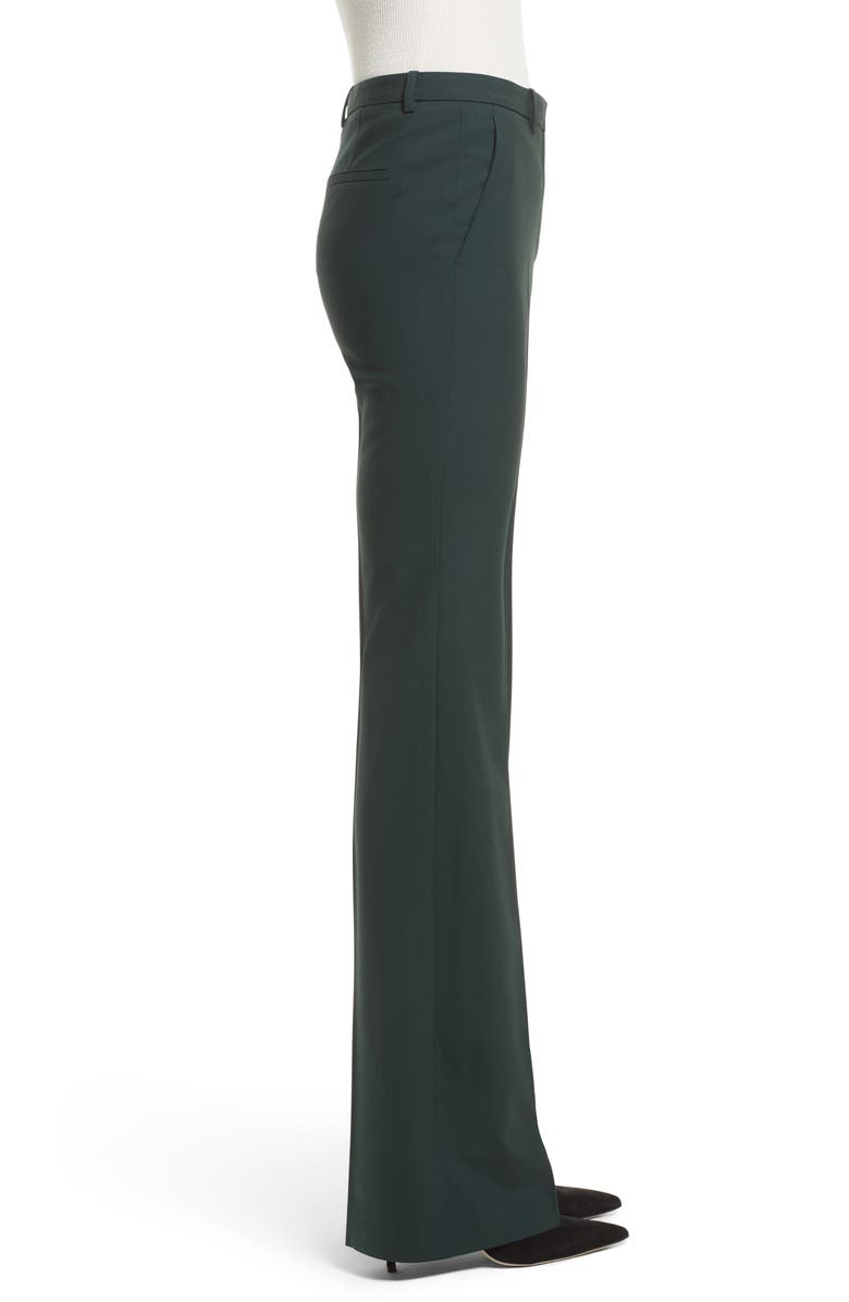 Theory Demitria 2 Flare Leg Stretch Wool Pants, Alternate, color,